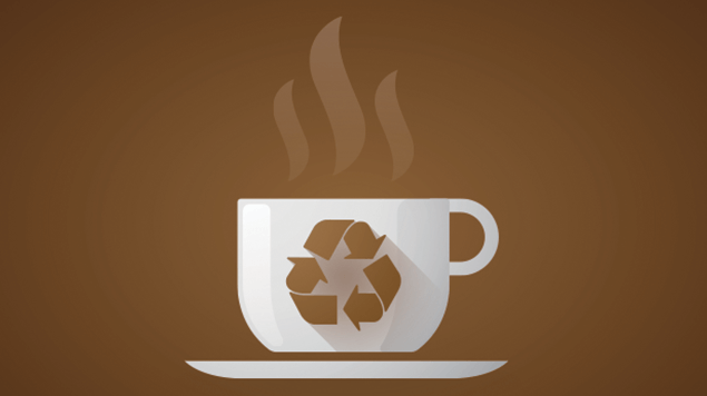 Less Coffee Leaving For Landfills