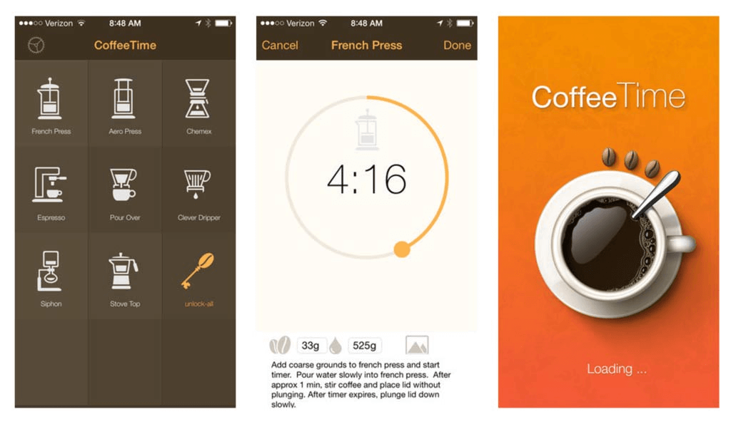 Coffee Time App