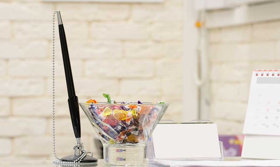 Sweet Impressions: Elevate Your Reception Area with Individually Wrapped Treats